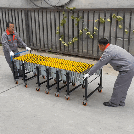 Flexible conveyor / conveyor lipat